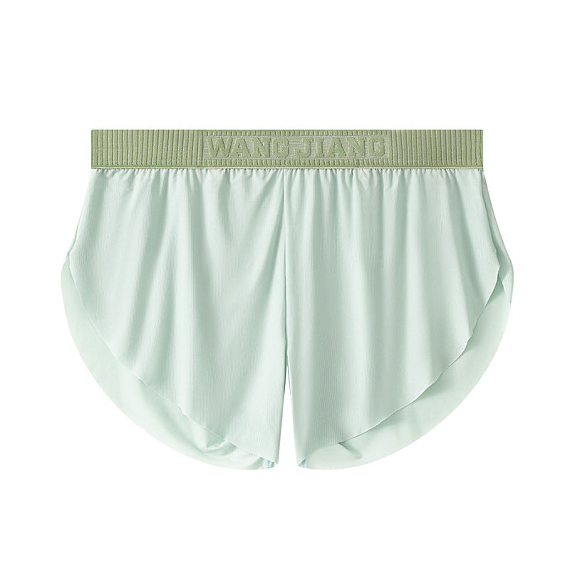 Men'S Ultra-Thin Detachable Lining Sports Shorts