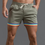 Gray Green (2051 Rainbow Sports Shorts)
